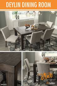 Calido Clasico Y Muy Elegante El Juegodecomedor Deylin Emana Un Toque Casual Y Fresco Que Segurament Ashley Furniture Furniture Ashley Furniture Homestore