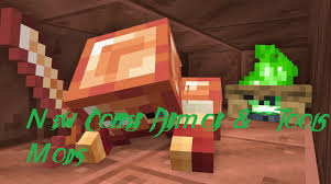 In minecraft 1.17 version, minecraft copper has arrived as a new block and ore that you can collect and craft. New Copper Armor And Tools Mod 1 17 Wminecraft Net