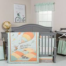 Please refer to the last photo of our swatch chart provided by benzie wool blend felt and leave your chosen colors in the. Amazon Com Trend Lab Dr Seuss Oh The Places You Ll Go Unisex 5piece Crib Bedding Set Baby