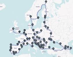 Road tripping through france and switzerland is also a #vanlife dream. Epic Europe Road Trip Across 47 Countries