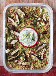 Giant couscous (pearl couscous) would also be ideal in this (cook it the way i do in this israeli couscous prawns, mango and avocado are a magical combination! Couscous Salad Recipe Jamie Oliver