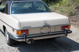 Mercedes Motoring 1972 250c Gasoline Coupe Mercedes W114 Classic Mercedes Mercedes Benz Amg