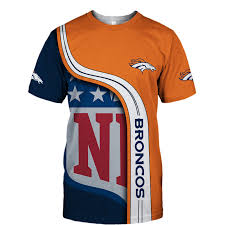 Vintage denver broncos 1998 super bowl mens t shirt size l sinle stitch white. Denver Broncos T Shirt 3d Summer 2020 Short Sleeve Gift For Fan Jack Sport Shop