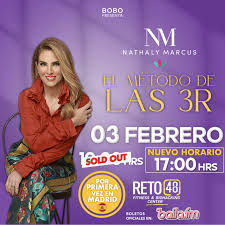 Nathaly Marcus llega a Madrid con su revolucionaria conferencia «El Método  de las 3R»