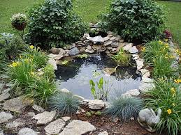 Small Pond In Front Yard Since We Kill Bushes And Plants Architectural Landscape Design Ponds For Small Gardens Small Front Yard Landscaping Pond Landscaping
