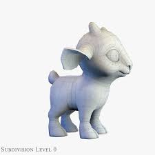 3d Cute Cartoon Sheep Model Cute Drawings Cartoon Cute Cartoon