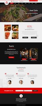 Although very different in some aspects, most local asian cuisines use a lot of rice, spices and different sauces. Ramen Warrior Asian Restaurant Muse Template Restaurant Website Design Food Web Design Food Website Design