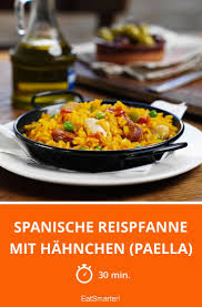Spanische Reispfanne Mit Hahnchen Paella Rezept Reispfanne Mit Hahnchen Paella Paella Rezept