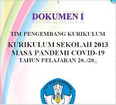 Inilah pembahasan selengkapnya mengenai contoh dokumen 1 kurikulum 2013 madrasah aliyah. Download Dokumen 1 Sekolah Masa Pandemi Tahun 2021 2022