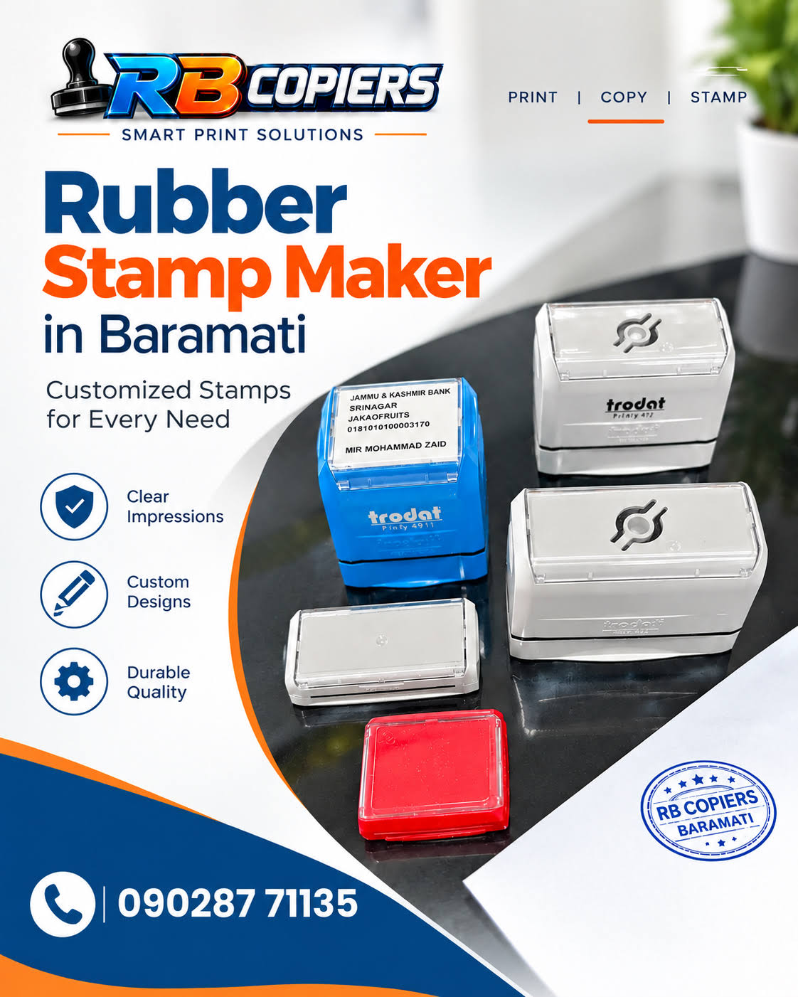 Rubber Stamp Maker in Baramati product image