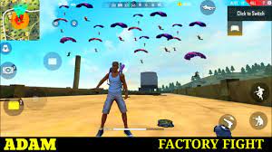 Free fire is a mobile game where players enter a battlefield where there is only. Adam The King Of Factory Challenge Free Fire Ff Fist Fight In Factory Saroj Gamer Youtube
