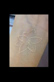 #temporarytattoos #6months , semi permanent tattoo ,६ महीने वाले टेटू temporary tattoos in hindi. My White Ink Lily Tattoo 6 Months Old Lily Tattoo White Ink Tattoos And Piercings