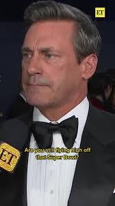 John Hamm is still riding the Super Bowl high after his team, the Kansas  City Chiefs, won the big game. 🏈🏆⁠