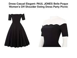 Dress Casual Elegant Paul Jones Belle Poque Womens Off