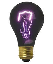 Vei Black Light Bulb Halloween Party Lighting 75w Eerie Glow Effect Blacklite 643595005052 Ebay