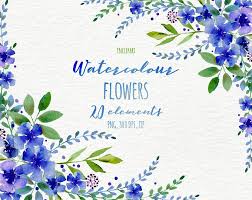 Watercolor Floral Clipart Roses Wreath Corner Garland Clip Etsy Floral Wreath Watercolor Floral Watercolor Watercolor Flowers