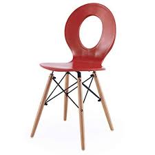 Lrw Leisure Chair Simple Home Chair Modern Fashion Plastic Creative American Chair Nordic Chair Color Red Plastic Dining Chairs Plastic Chair Chair