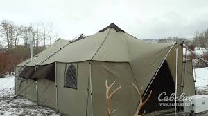 Woods cabins fishing resort is located in northern ontario on 8 acres with a rare white sandy beach shoreline. Cabela S Ultimate Alaknak Tent Youtube