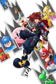 Image of creating art on my ipad kingdom hearts 3 fanart sora kairi. Fanart Sora From Kingdom Hearts Joins Super Smash Bros Ultimate As A Playable Character Pokemon Blog