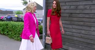 She has a number of patronages and supports a variety of charities, ranging from the arts to mental health. Jill Biden And Kate Middleton Meet For The First Time