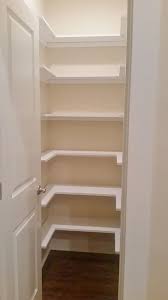 Kitchen Pantry Makeover Replace Wire Shelves With Wrap Around Wood Shelving For Under 130 Diy Pantry Makeover Kitchen Pantries Diy Pantry Remodel