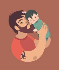 I Say To All Fathers Be As Good As You Can Be Because Your Sons And Daughters Will Follow Character Illustration Illustration Graphic Design Illustration