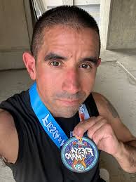 Fiesta de Mayo Half Marathon completion in hot weather