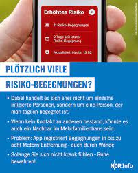Unbekanntes risiko (grau), niedriges risiko (grün) und erhöhtes risiko (rot). Was Tun Wenn Die Corona Warn App Rot Ndr Niedersachsen Facebook