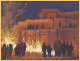 There is simply no comparison between the two. Taos Pueblo Christmas Eve Celebration Taos Pueblo Taos Artists Mexico Christmas