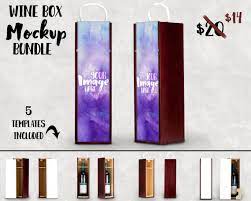 Download Wood Wine Box Mockup Template Digital By Styledproductmockups Mockup Free Psd Free Packaging Mockup Free Psd Mockups Templates
