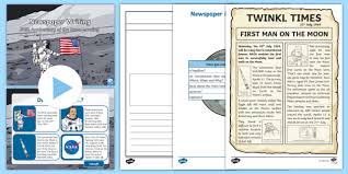Facts give the reader all of the information they need by using the 5 ws. Ks1 50th Anniversary Of The Moon Landing Newspaper Writing Resource Pack