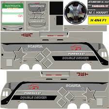 Livery bussid double decker shd. Kumpulan Livery Bus Simulator Indonesia Sdd Double Decker Terbaru Kualitas Jernih Masdefi Com