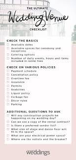 Wedding Venue Checklist Wedding Venues Checklist This Or That Questions Wedding Planning Checklist