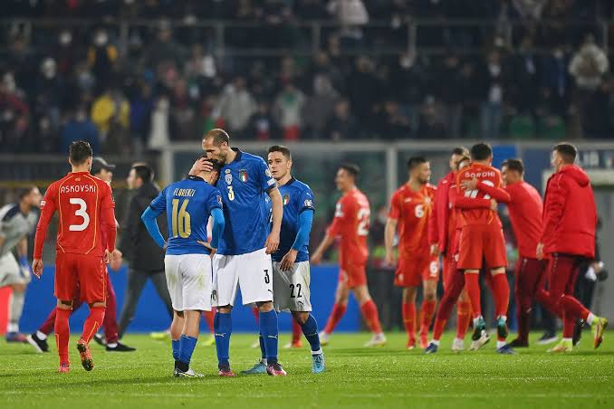 Italy fail to qualify for FIFA World Cup for 2nd straight time