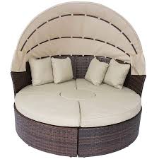 Suncrown outdoor patio round daybed with retractable canopy, brown wicker furniture clamshell sectional seating with washable cushions, backyard, porch. Cheap Costco Outdoor Daybed Find Costco Outdoor Daybed Deals On Line At Alibaba Com