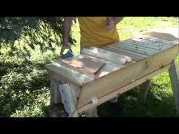 They have super thick hive walls, use. Top Bar Hive Inspection Youtube