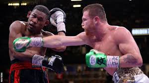 Billy joe saunders' dad says the canelo alvarez fight is now off due to a disagreement over obviously, saunders wants to use the ring to evade canelo for 12 rounds, but. Saul Canelo Alvarez Beats Daniel Jacobs To Unify Middleweight Division Bbc Sport