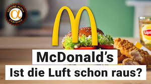 Die alternative für deutschland, kurz afd, hat seit ihrer gründung zahlreiche kontroversen angestoßen. Mcdonald S Aktie Ist Die Luft Schon Raus