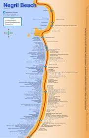 Negril Beach Map Negril Map Beach