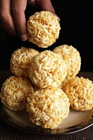 Pori Urundai South Indian Puffed Rice Balls Recipe Recipe Puffed Rice Rice Puff Recipes Recipes
