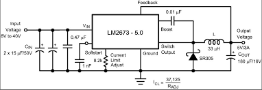 Drives 3.0 a load with excellent line and load regulation. Lm2596 Circuit Voltage Regulator And Lm2673 Datasheet Eleccircuit Com Voltage Regulator Digital Circuit Regulators