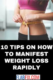 You can drink it hot or cold. 10 Tips On How To Manifest Weight Loss Rapidly Flab Fix
