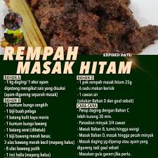 Daging masak hitam kenduri | senang dan serious sedap! Rempah Masak Hitam Bagi Daging Dan Ayam Shopee Malaysia