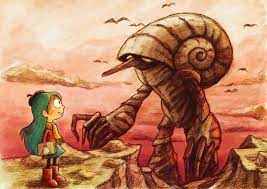 hilda hilda and the ammonitroll ziphonのイラスト pixiv 美術工芸品 アートのアイデア イラスト