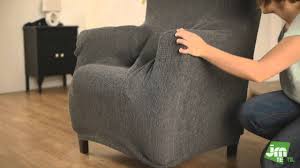 Eine sofahusse nähen lassen ist eine ganz besondere kunst. Stretch Husse Fur Ohrensessel Youtube