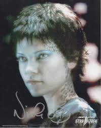 Nicole De Boer 10x8 signed in silver DST Official Picture