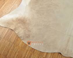 Das rinderfell sorgt für wohnliche akzente in ihrem wohnbereich. Kuhfell Teppich Grau Hellbeige 215 X 170 Cm