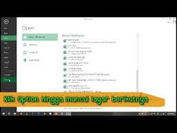 Cara Membuat Terbilang Pada Ms Office Excel V 2013 Huruf Science