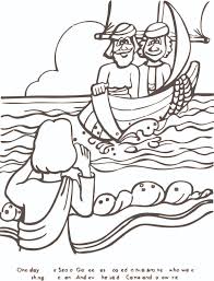 Click on the coloring page to open in a new window and print. Fishers Of Men Coloring Pages Printable Activity Shelter