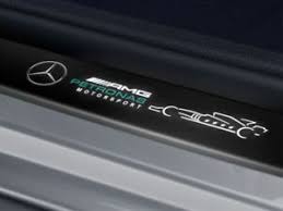 Mercedes sls amg roadster 571 cv neuf. Mercedes Amg De Formule 1 Original Seuils Set Illumine W205 C Classe Neuf Ebay